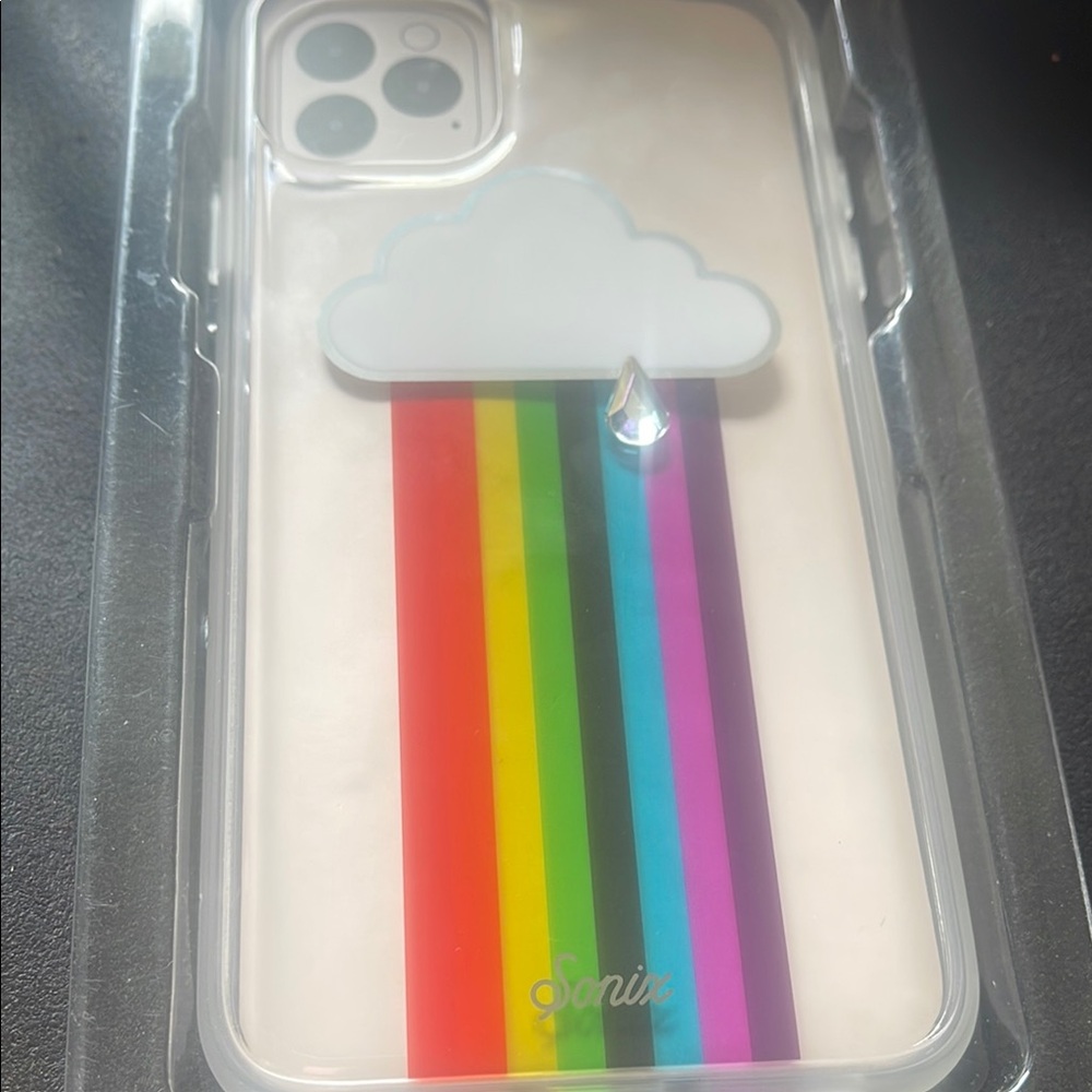 Sonix Rainbow Cloud iPhone Case - Clear